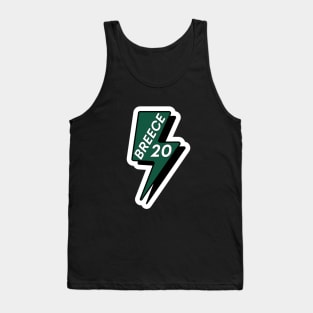 Breece Lightning NY Jets 20 Tank Top